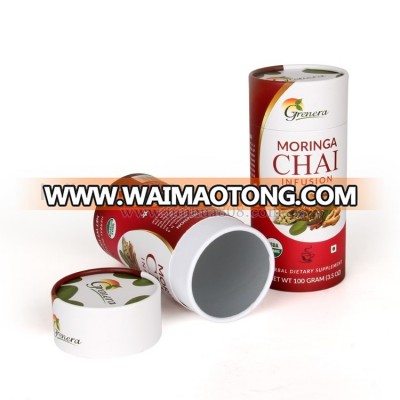 Customised Eco-firendly Cereals Food Packaging Paper Tube