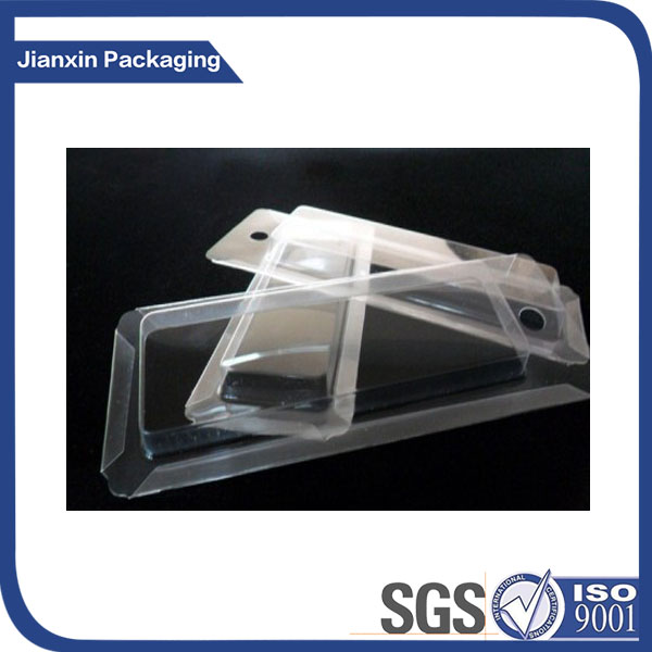 PVC Clear Electronic Packaging with Paper