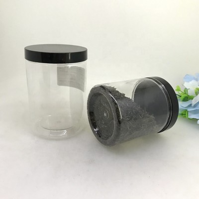 16oz screwcap jar food grade empty plastic bottle jar PET plastic jar